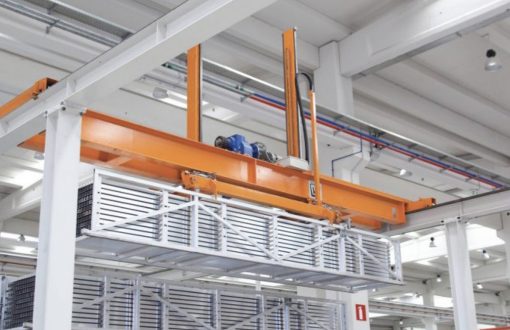 Automated crane and retrieval system